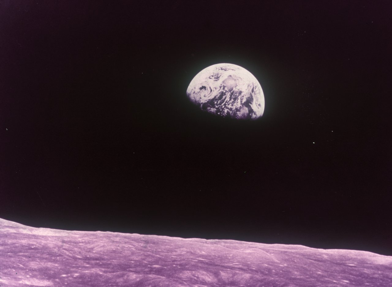 234 Half Earth view on Christmas Eve Apollo 8-s